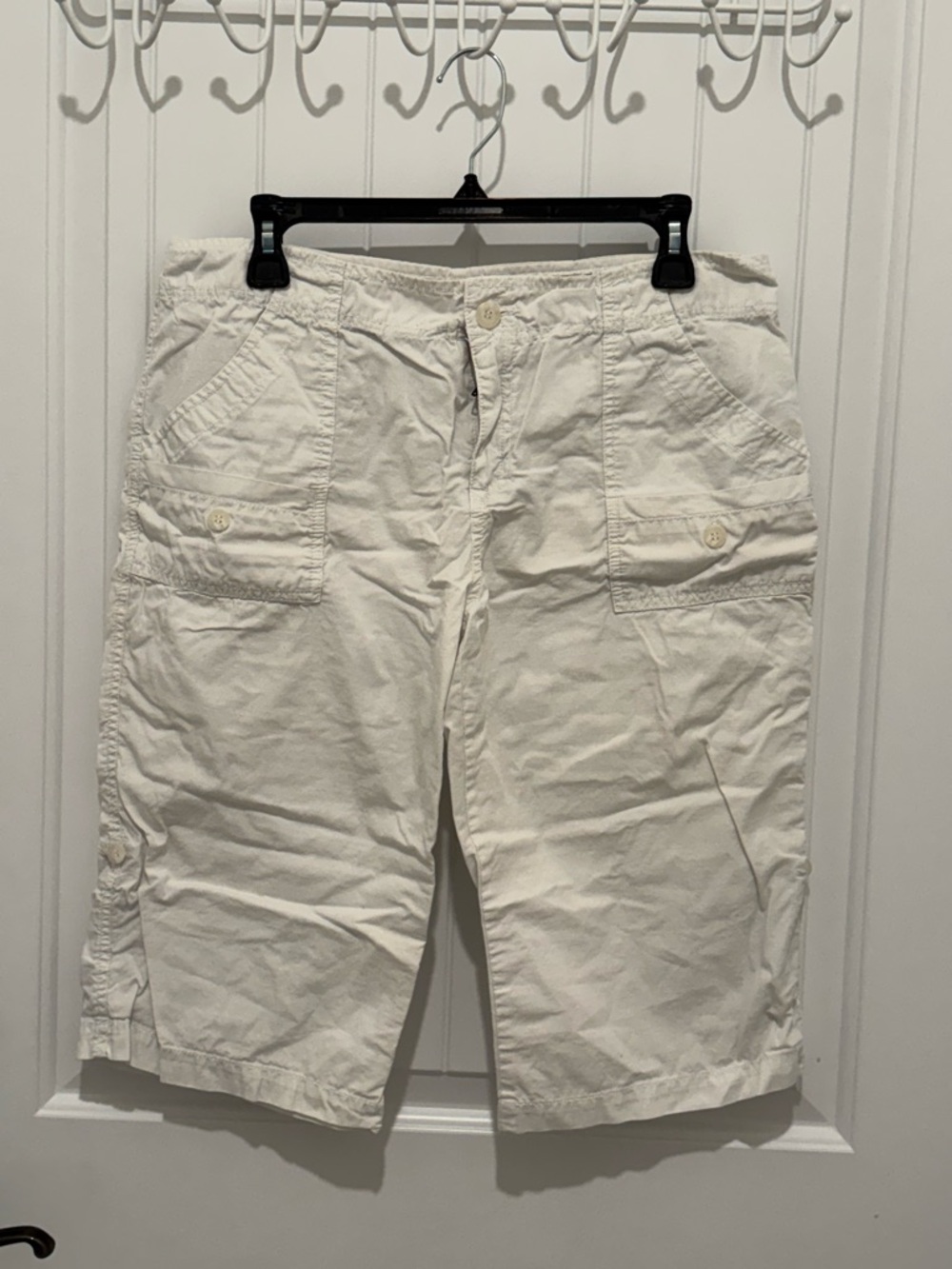 Caribbean Joe Women’s Cotton Chino Shorts sz 12P